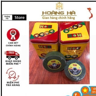 Đá cắt sắt 100 hd, đá cắt inox hd, đá cắt kim loại hd.