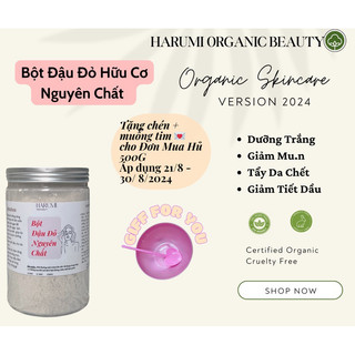 500G Bột Đậu Đỏ Hữu Cơ Dưỡng Trắng Da