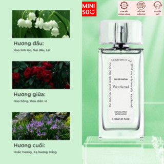 Nước hoa nữ cao cấp chính hãng miniso Weekend Perfume 60ml hương thơm lâu 650330