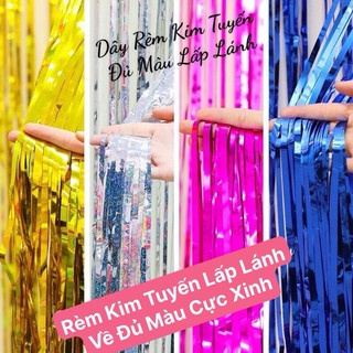 Rèm Sequin,Rèm kim tuyến trang trí sinh nhật , party