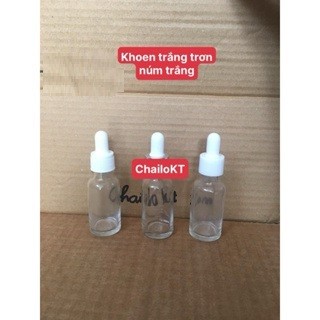 Lọ chiết serum thuỷ tinh 20ml 30ml 50ml (Chai lọ chiết)