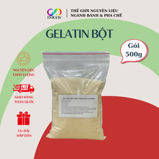 Bột Gelatin Làm Bánh (Gói 500g)