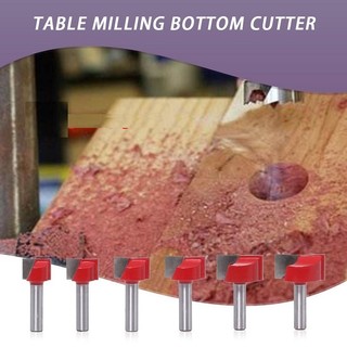 Cốt 6mm. Mũi router phay đáy thẳng / mũi phay mặt phẳng. mũi soi mặt bàn