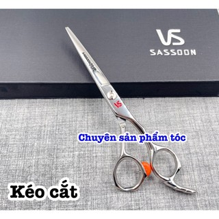 ✅VS Sassoon Kéo Cắt Tóc VS 6.0 In Chính Hãng Thép Nhật S440C Độ Cứng 62HRC Tay Cầm Thoải Mái Kéo Cắt & Tỉa Tóc cao cấp