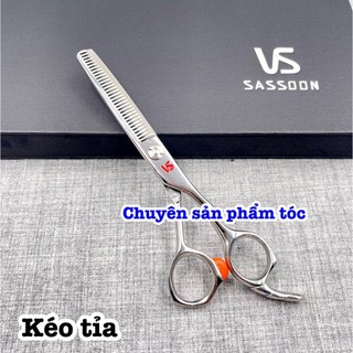 ✅VS Sassoon Kéo Cắt Tóc VS 6.0 In Chính Hãng Thép Nhật S440C Độ Cứng 62HRC Tay Cầm Thoải Mái Kéo Cắt & Tỉa Tóc cao cấp