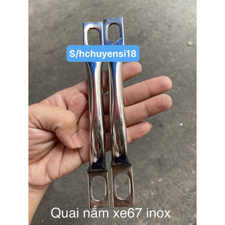 Ốc ti phuộc trước xe 67 inox
