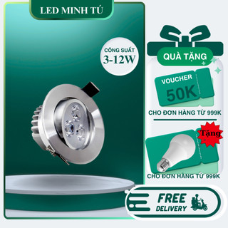 ĐÈN LED MẮT ẾCH ÂM TRẦN 3W, 5W, 7W, 12W, 1W