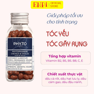 Viên uống Phyto hỗ trợ mọc tóc, giảm rụng tóc 120v (Pháp)