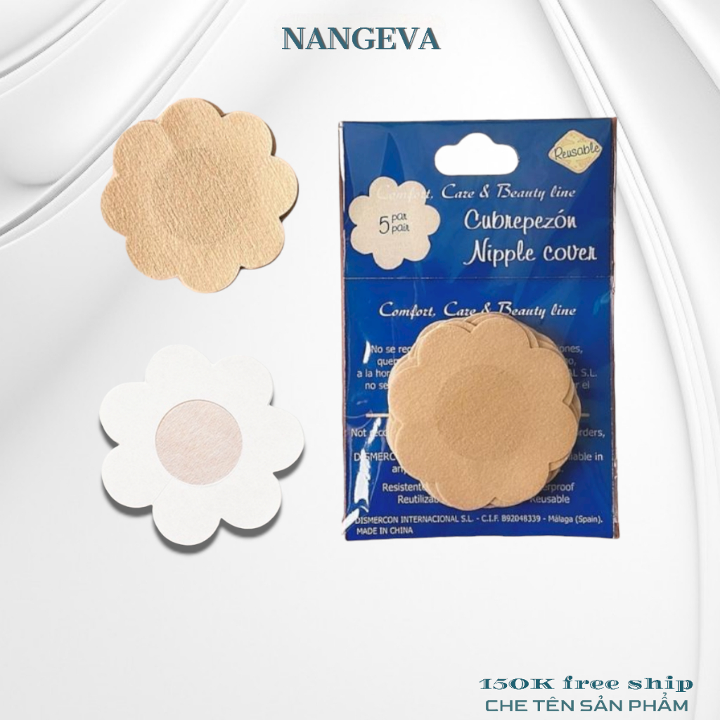 Combo 5 Cặp Miếng Dán Ti Giấy NANGEVA Msdanti