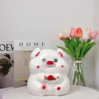 Heo đất ăn dưa hấu, heo đất tiết kiệm - heo đất hot hit hđhh16