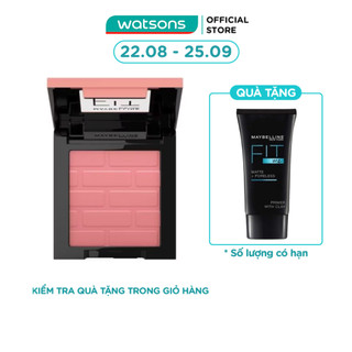Phấn má hồng maybelline fit me mono blush mịn mướt 16h 4.5g