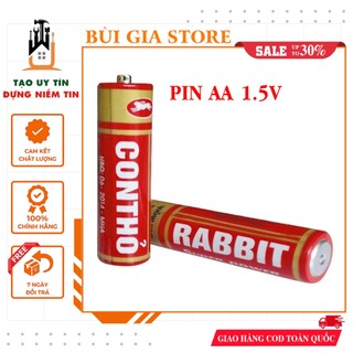 Pin tiểu AA Con thỏ - Pin đồng hồ, xe dồ chơi, máy đo huyết áp...