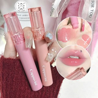 (Rẻ Vô Địch) Son Kem Bóng CAPPUVINI Tone Hồng Nude Dưỡng Môi Căng Bóng Mềm Mịn Màu Sắc Xinh Xắn Ngọt Ngào Son33