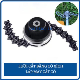Lưỡi cắt cỏ xích, Ổ Cắt Cỏ Bằng Xích, ổ cắt cỏ bằng xích gắn máy cắt cỏ