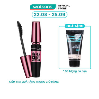 Mascara Maybelline New York Cong Mi Hypercurl 9.2ml - Đen