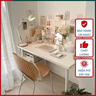 Bàn làm việc gaming ikea linnmon bàn ikea decor setup phòng làm việc