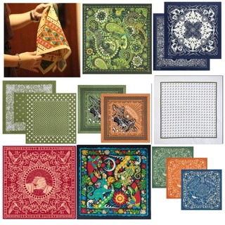 💥80 mẫu 💥 Khăn bandana cotton vintage - Khăn hoa văn thổ cẩm