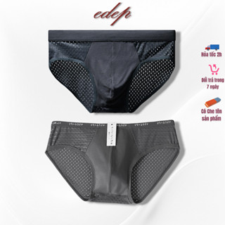 Quần Xì Lưới Nam Men Lưng Nhỏ Và Lưng Lớn Vải Lạnh Thông Hơi Thoáng Khí Cao Cấp