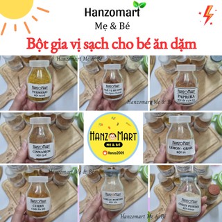 Bột gia vị sạch cho bé ăn dặm