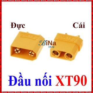 Jack XT90 80A-100A đầu nối XT90 đực/cái (tự chọn)