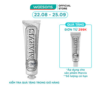 Kem Đánh Răng Marvis Smokers Whitening Mint 85ml
