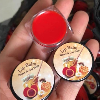 Thỏi son dưỡng Gấc, hũ dưỡng Gấc, Beauty lip, Rose, Lipstick, kích màu Thần Thánh cho môi sau xăm