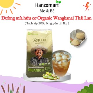 Đường mía hữu cơ Organic Wangkanai Thái Lan