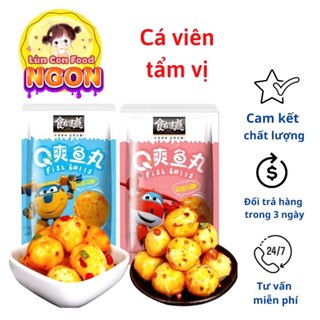 Cá viên ❤️FREESHIP + LIVE EXTRA❤️ Cá viên tẩm vị ăn liền - LÙN CON FOOD