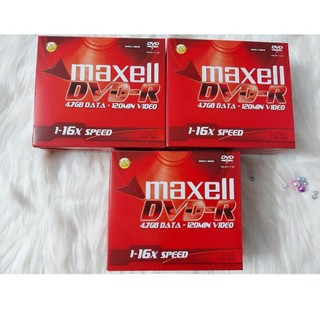 Đĩa DVD-R Maxell 4.7GB có vỏ (10 cái)
