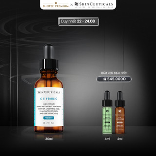 Skinceuticals Serum C E Ferulic giúp làn da trở nên khoẻ mạnh và săn chắc hơn 30ml