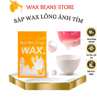 Pearl wax- Sáp wax lông nóng dạng hạt đậu siêu thơm ,siêu bám lông tặng kèm que gỗ