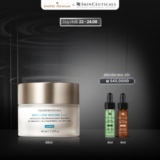 Kem dưỡng SkinCeuticals Triple Lipid Restore 2:4:2 giúp dưỡng ẩm, làm mềm mại, giảm nếp nhăn da 48ml