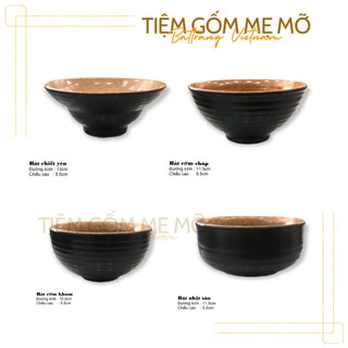 [Tổng hợp] Tô chén Bát cơm men gốm giả vuốt gốm sứ Bát Tràng phong cách Nhật Bản