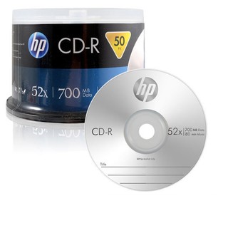 Đĩa trắng CD HP 700MB - Cọc 50 đĩa
