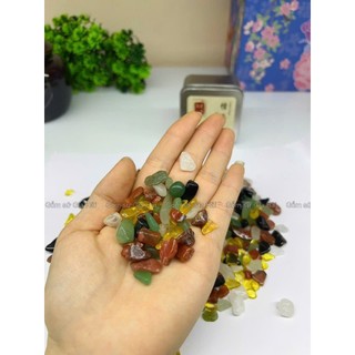 Vụn đá trang trí nhiều màu 20 hạt