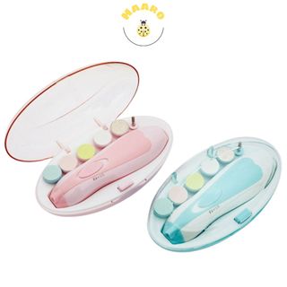 Máy mài móng, cắt móng tay điện đa năng cho bé [Tặng kèm 2 pin AA, bảo hành 6 tháng]