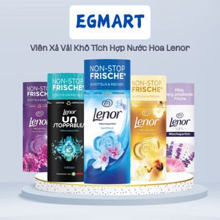 Viên xả vải khô quần áo Hương nước Hoa Lenor 210G, Giấy thơm quần áo Lenor - Đức