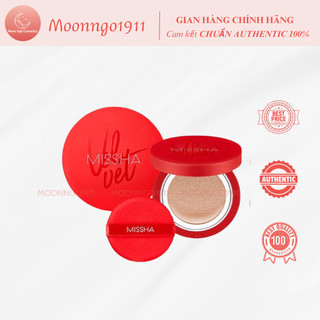 Phấn Nước Missha ĐỎ Velvet Finish Cushion SPF50+ PA+++ 15g