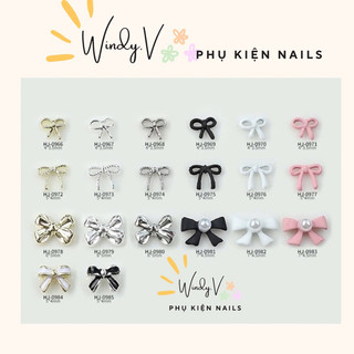 Set 10 chiếc nơ mini hq đủ màu đủ size