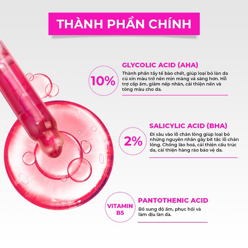 Serum AHA + BHA tái tạo tẩy tế bào da hóa học 10 Minute Resurface Brighten Balance Active Formula 30ml | BigBuy360 - bigbuy360.vn