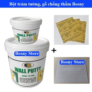  Bột trét tường chống thấm cao cấp WALL PUTTY Bosny 