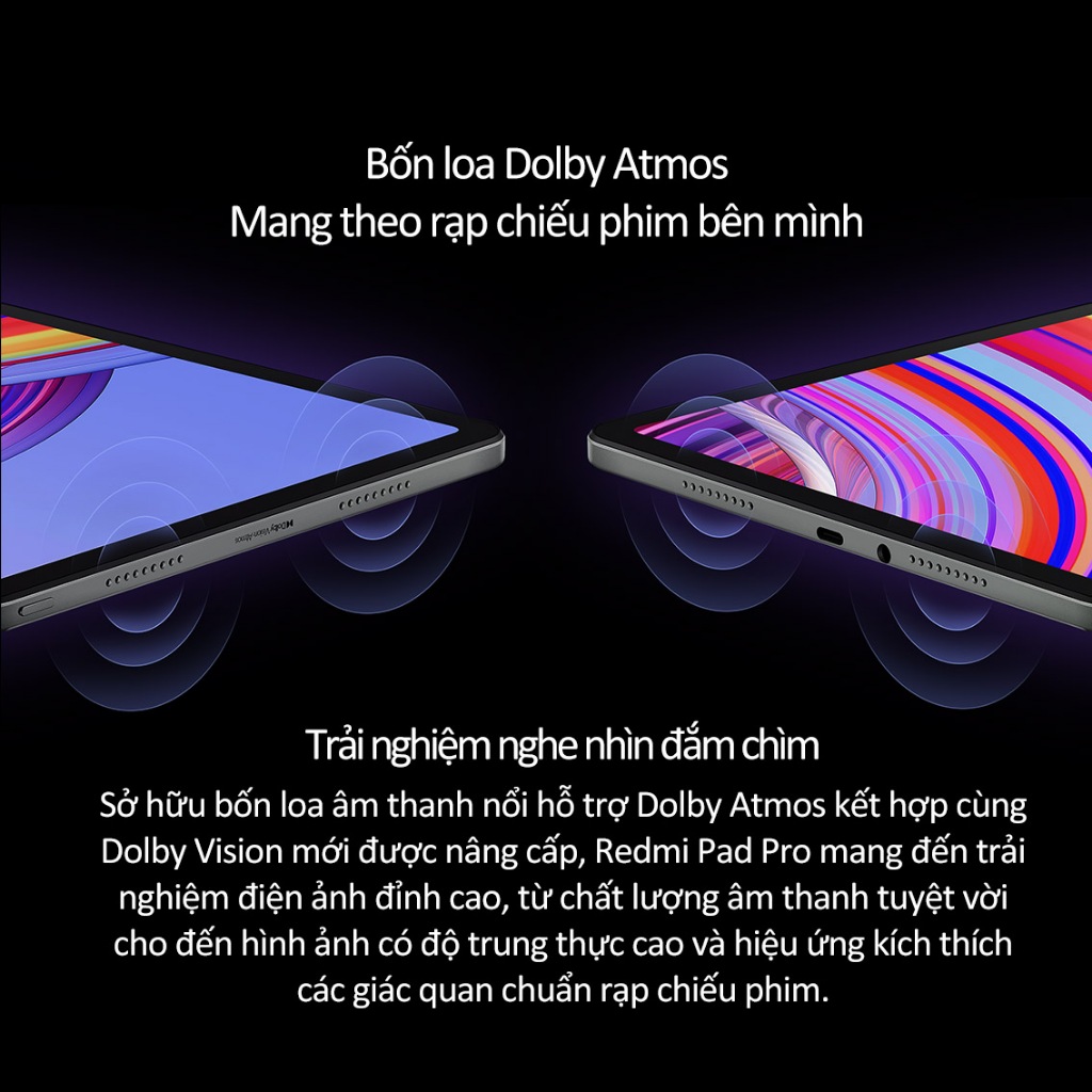 Máy tính bảng Redmi Pad Pro 6GB + 128GB | 12.1 inch 120Hz 2.5K | Pin 10000mAh | Sạc nhanh 33W | BigBuy360 - bigbuy360.vn
