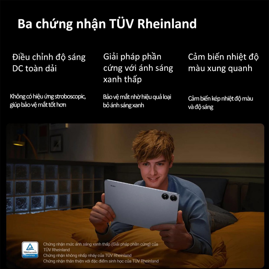 Máy tính bảng Redmi Pad Pro 6GB + 128GB | 12.1 inch 120Hz 2.5K | Pin 10000mAh | Sạc nhanh 33W | BigBuy360 - bigbuy360.vn