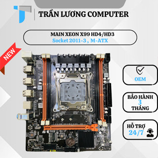 Main X99 H D3/D4 OEM Socket 2011-3 New