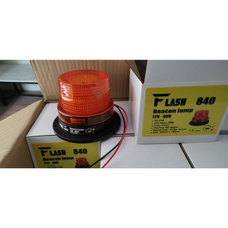 (Có Video) Đèn cảnh báo xe nâng hàng dạng Led xoay, Đèn cảnh báo xoay LED