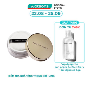 Phấn Phủ Kiềm Dầu Perfect Diary Weightless Soft-Velvet Blurring Loose Powder 7g