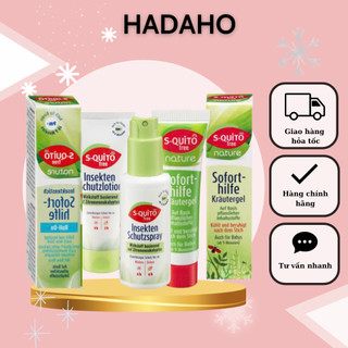 Xịt chống muỗi, kem bôi côn trùng đốt, thanh lăn và gel muỗi đốt Squito Free cho bé từ sơ sinh-Đức