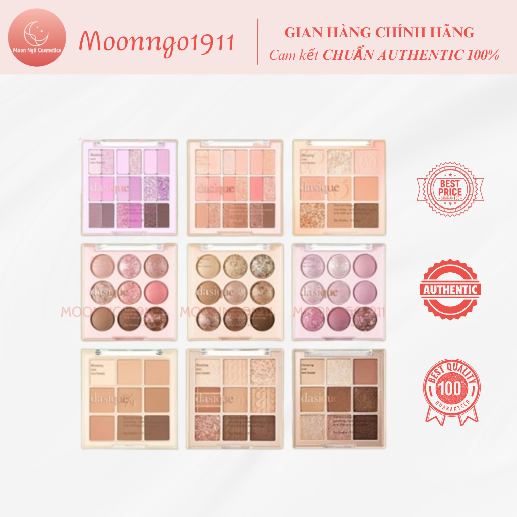 Bảng Phấn Mắt Dasique Shadow Palette