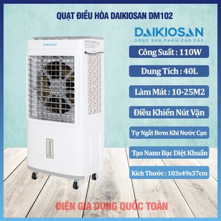 Quạt điều hoà, hơi nước daikiosan dm102 chính hãng