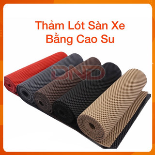Thảm lót sàn bằng cao su loại 1 không mùi khó chịu phù hợp cho các dòng xe từ 2 tới 5 chỗ - Future Autoparts